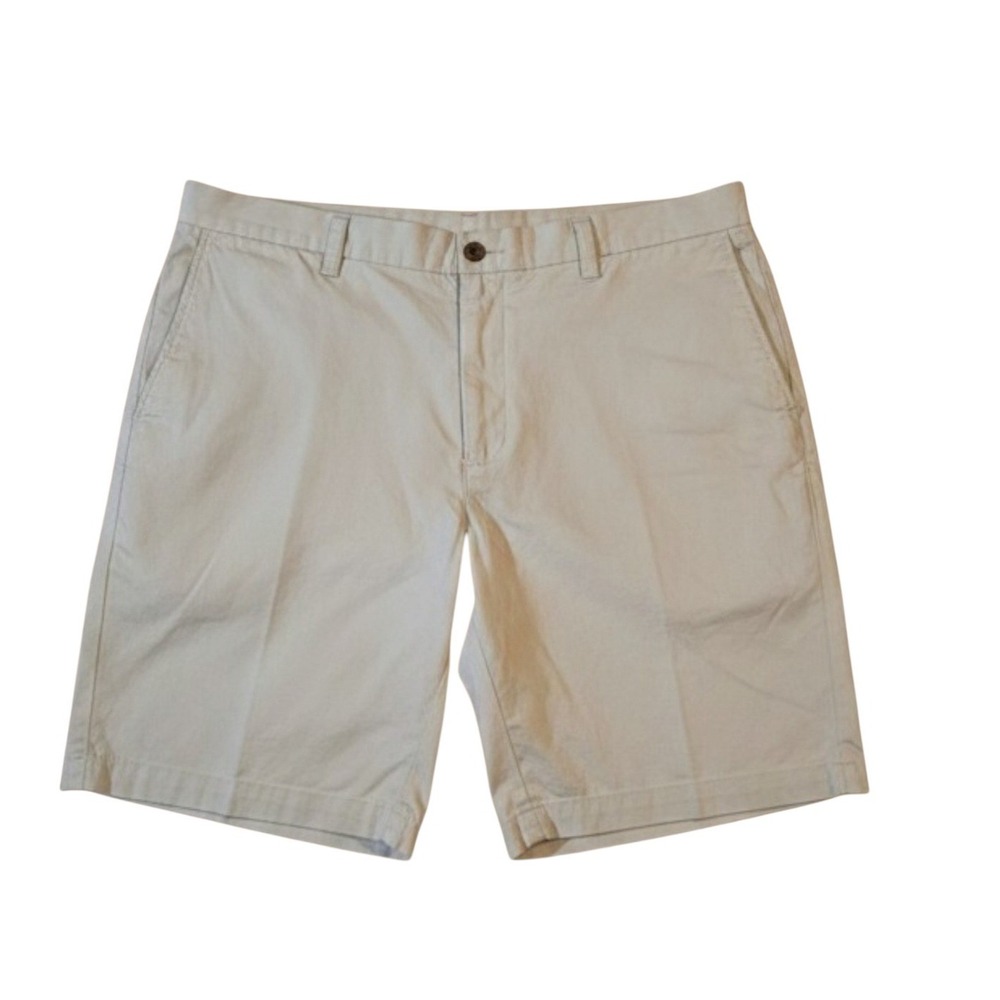 Tommy Bahama Mens Khaki Shorts size 42 Chino Flat Front